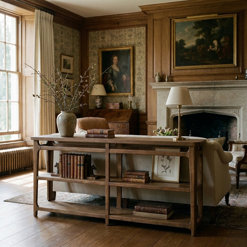 Console de vestibule Branscum Mid-Century
