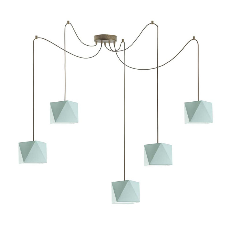 Thursa 5 - Light Pendant, Green