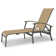 Askar Outdoor Rust-Resistant Metal Chaise Lounge