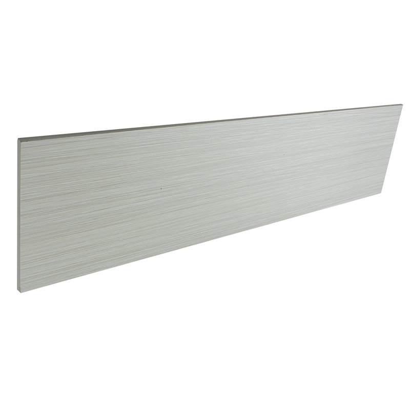 Fabrique 6" x 24" Porcelain Wood look Tile, Crème Linen