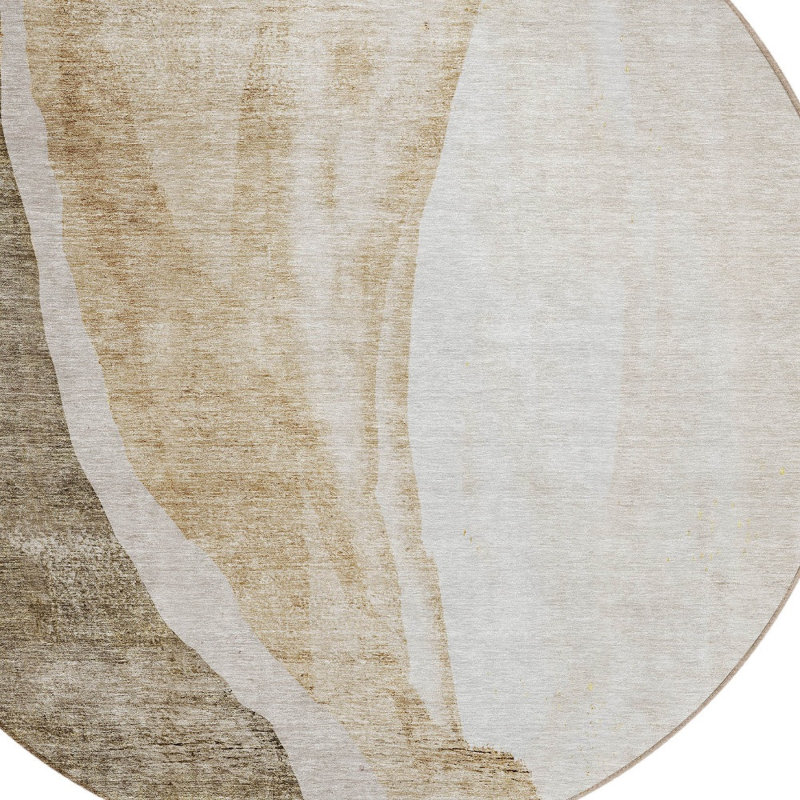 Tapis rond 8 po