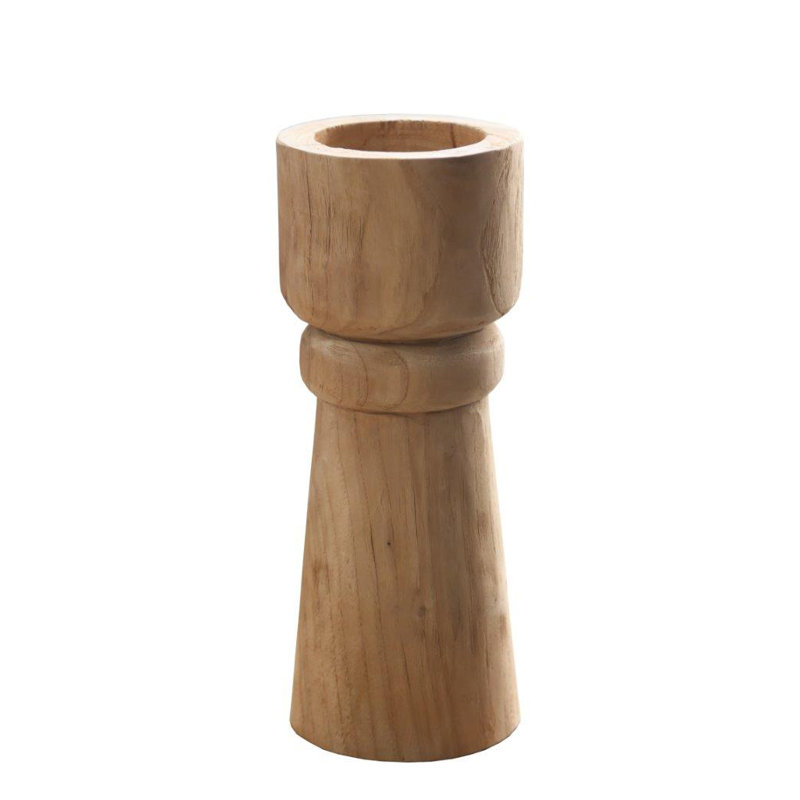 Solid Wood Candlestick