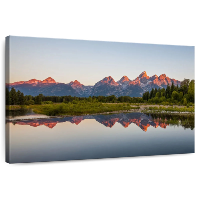Alvord Schwabacher Landing Sunrise, H 24 po x l 36 po