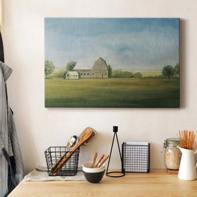 Toile tendue avec châssis de qualité supérieure Grove Farm II - prête à être accrochée