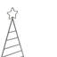 Metal Christmas Tree with Star-997973130
