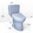 Drake® 1.6 GPF Elongated Floor Mounted Two-Piece Toilet (S7 Seat Included) with Auto Flush-88391850