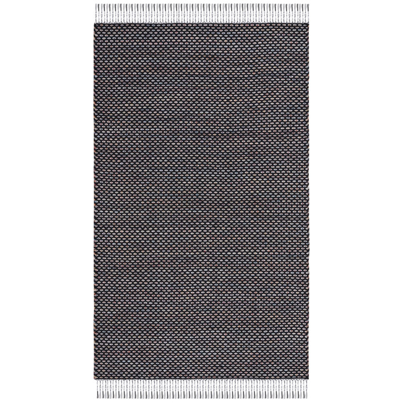 Tapis noir / ivoire Brandy 475, Rectangle de 5 pi x 8 pi