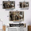 «Brown Rustic Barrels Charm I», ensemble de reproductions d'art mural rustique-107200338-107200346