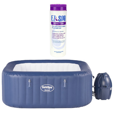 Bestway 120 Volt 6 Person 140 - Jet Vinyl Round Inflatable Hot Tub