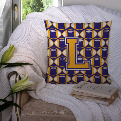 Housse de coussin d'extérieur carré Football