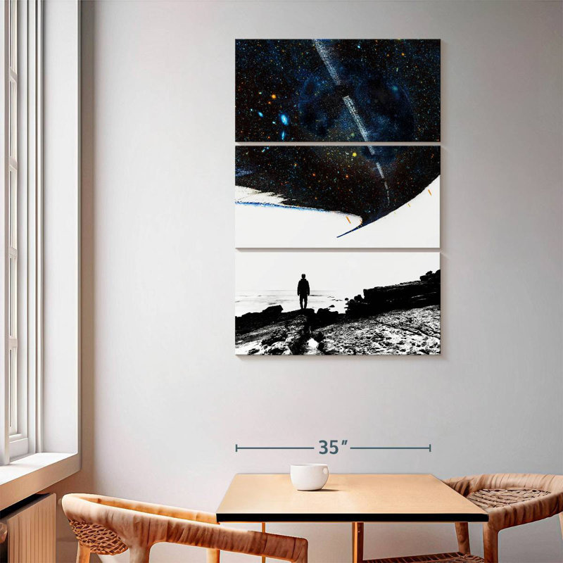 Kelan The Road Less Traveled, 65" H x 42" W