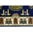Katron Geometric Handmade Rectangle  2'6 X 6'1 Wool Area Rug Navy Blue