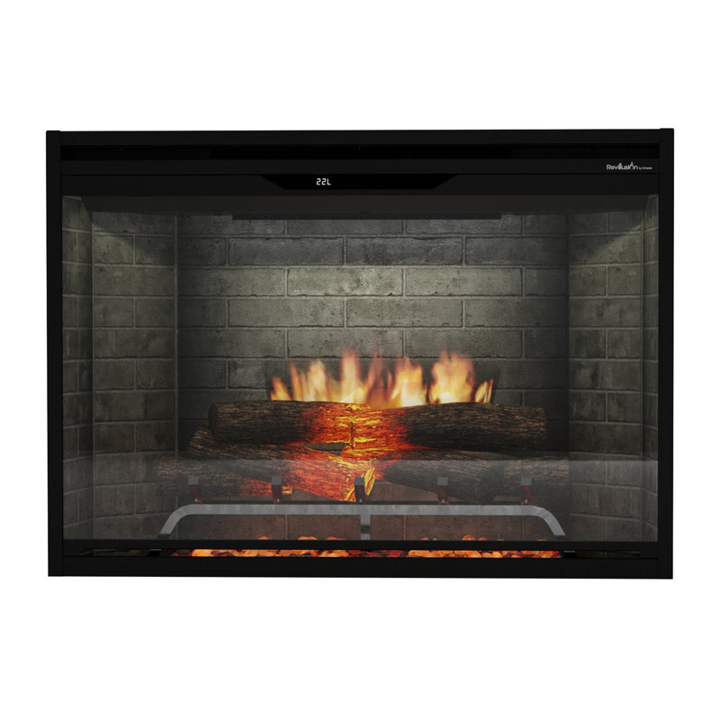 Foyer électrique Dimplex Revillusion, H 26,6 po x l 37 po x P 12,1 po