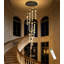 12-lights Glam Chandelier Crystal Led Dimmable Light