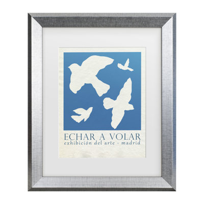 Bolog June Erica Vess Volar I Matted Framed Art