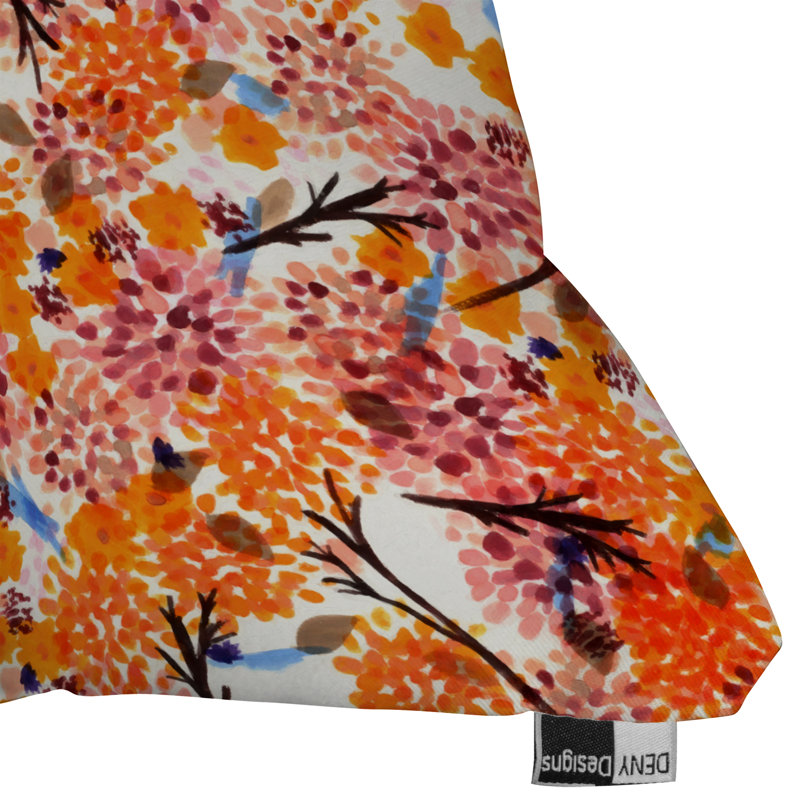 Coussin Floral, 18 po x 18 po