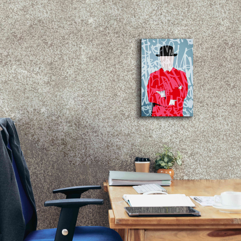 «Graffiti Man 4» par Irena Orlov, H 18 po x l 12 po x P 0,75 po
