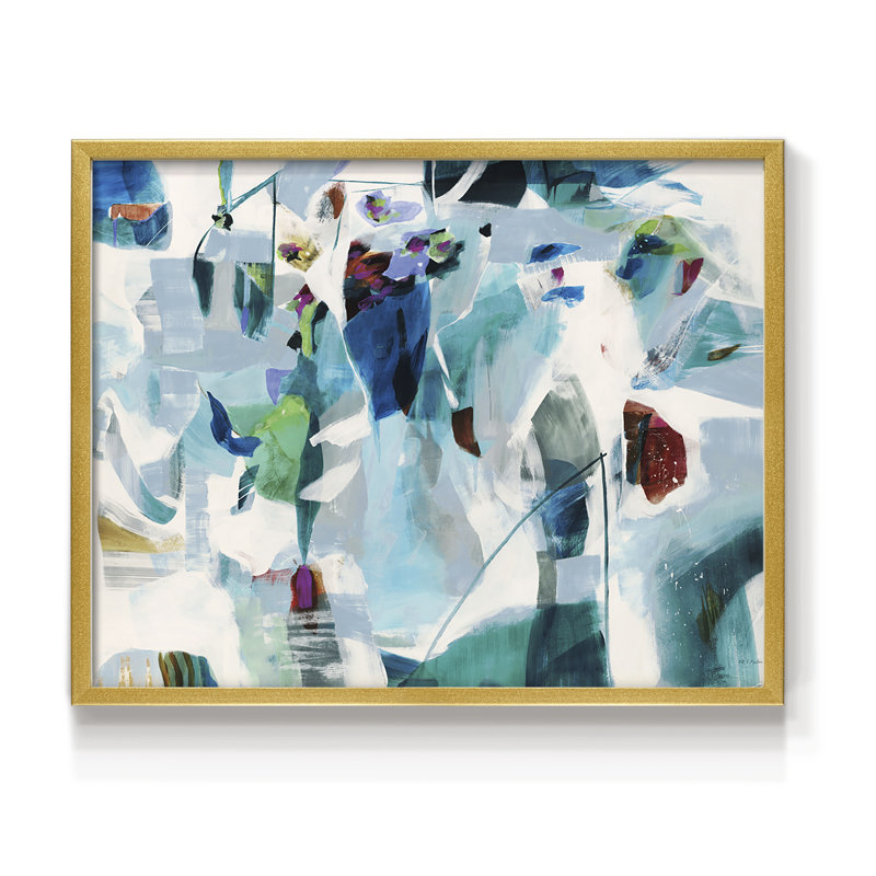 «The Things I Knew» - reproduction encadrée - réarmable, H 8 po x l 10 po, Or