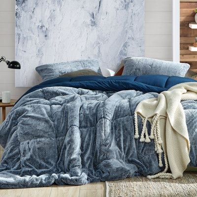 Polyester Baffle Box Stitch Comforter Set