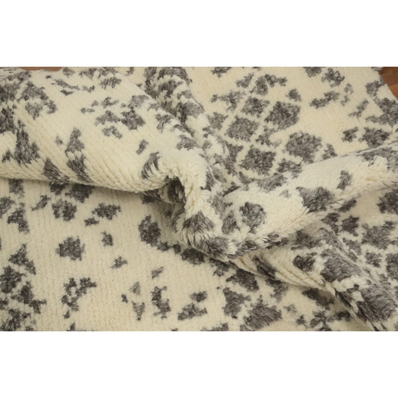 Tapis de salon marocain fait à la main 5 x 8 po