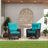 Rocking Swivel All-Weather Rattan Patio Chair With Cushions-1145780267