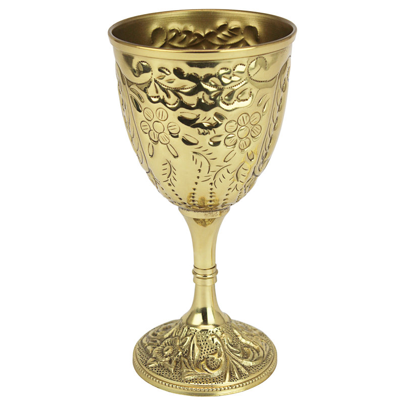 236.5ml Brass Goblet