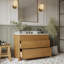 Meuble-lavabo simple 48 po avec comptoir Statuario-115368695-120824471