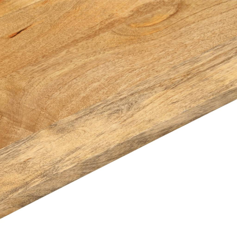 Table Top Solid Wood Mango, Oak, 3.8cm H x 80cm W x 70cm D