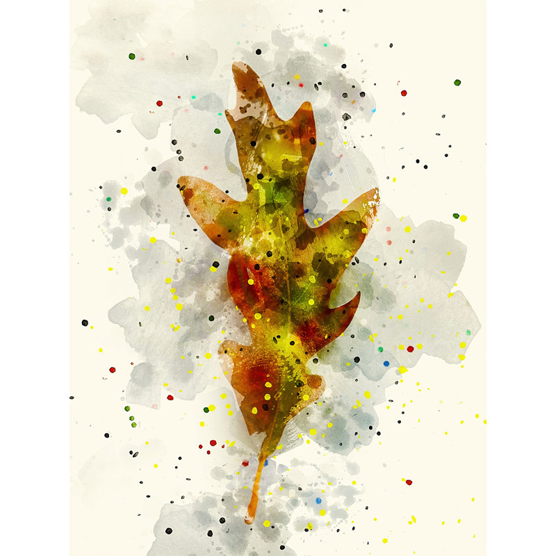 «Ibinye Leaf Study III» par Chamira Young, H 16 po x l 12 po