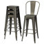 Antes Bar Stool with Steel Frame-866187303