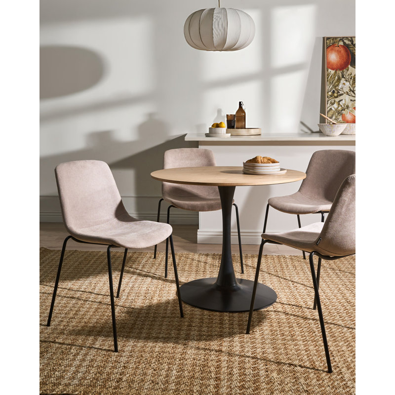 Upholstered Counter Stool, Beige