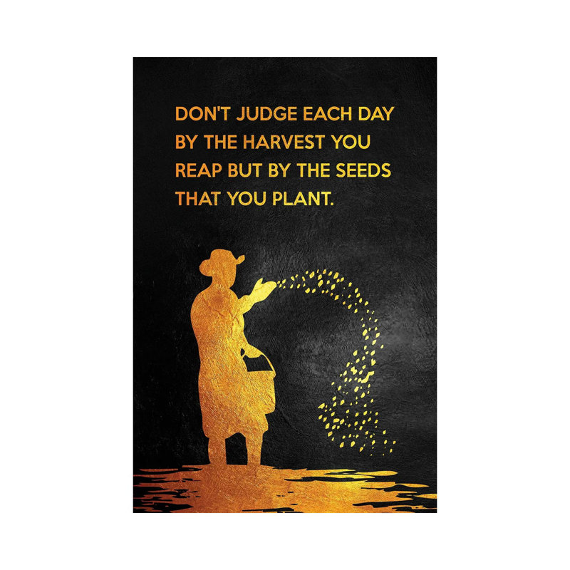 Just Sow The Seeds by Adrian Baldovino - Wrapped Canvas Print, 66.04 cm H x 45.72 cm W x 3.175 cm D