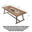 Simple Modern Solid Wood Desk