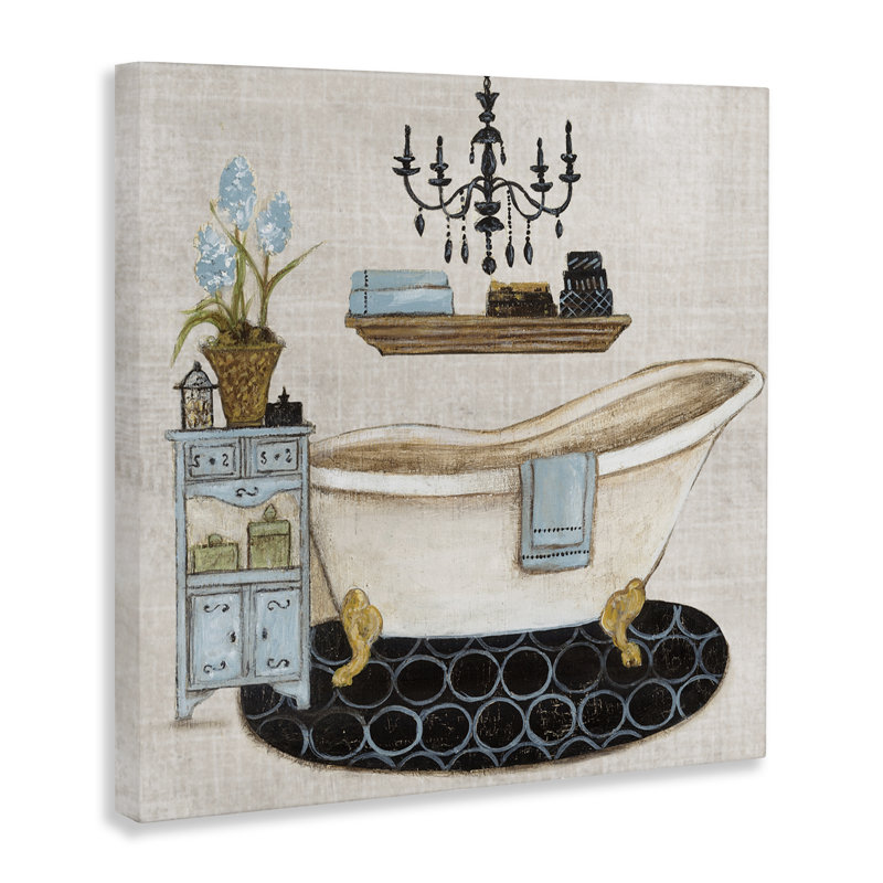 Toile Relaxation Bath, design par Janet Tava, H 17 po x l 17 po