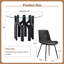 Ensemble de table de salle à manger 46 po pour 4 personnes-124934447-124934451-138499295