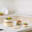 Sorbus 4-pack Round Stackable Airtight Food Storage Containers With Lids - Reusable Plastic Bowls- For Meal Prep, Leftovers, Freezer, Mixing, Salads
