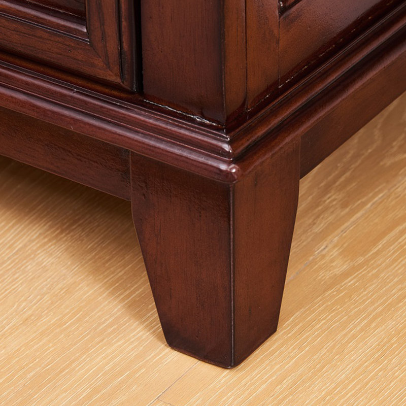 Armoire de rangement pour le salon, Marron foncé