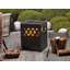 Malave Square Steel Charcoal Smokeless Fire Pit