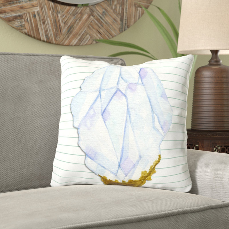 Coussin décoratif Roger, Microsuède, Intérieur