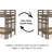 Ahmia Solid Wood Twin Over Twin Bunk Bed with Built-In Ladder-590781997