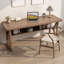 Bureau moderne et simple avec support de rangement-424067386