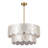 24" 5-Light Scalloped Capiz Shell Drum Chandelier-1842962787