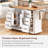 56 Inch Kitchen Island With Rubber Wood Veneer Drop Leaf, Power Outlet, 4 Door Shelves, Embossed Vertical Stripe Rolling Kitchen Cart On 4 Wheels With 6 Deep Drawers For Kitchen, Dining Room,White