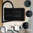 Arched Medicine Cabinet with Mirror, Surface or Recess Mounted Farmhouse Bathroom Cabinets with Black Frame Bathroom Vanity Mirror-791851393