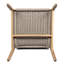 Fauteuil club d'extérieur Atara