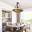 5 Light Dimmable Tiffany Chandelier Pendant Light Fixtures