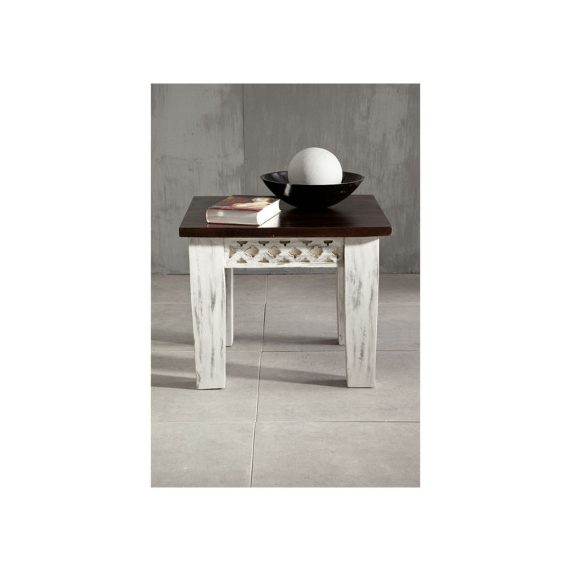 Castle-Antik Solid Wood End Table