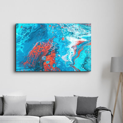 Élégante peinture murale en verre trempé de 13,8 po x 21,7 po | 100% verre trempé, épaisseur: 0,16 pouce | Imprimé UV pour des couleurs éclatantes | Parfait pour la décoration intérieure, le salon et les espaces de bureau