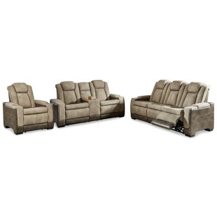 Matsuda 3 - Piece Living Room Set