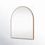 Strophe Solid Wood Arch Wall Mirror